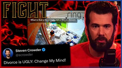 crowder ring footage|Video: Steven Crowder Berates Wife for Failing to。